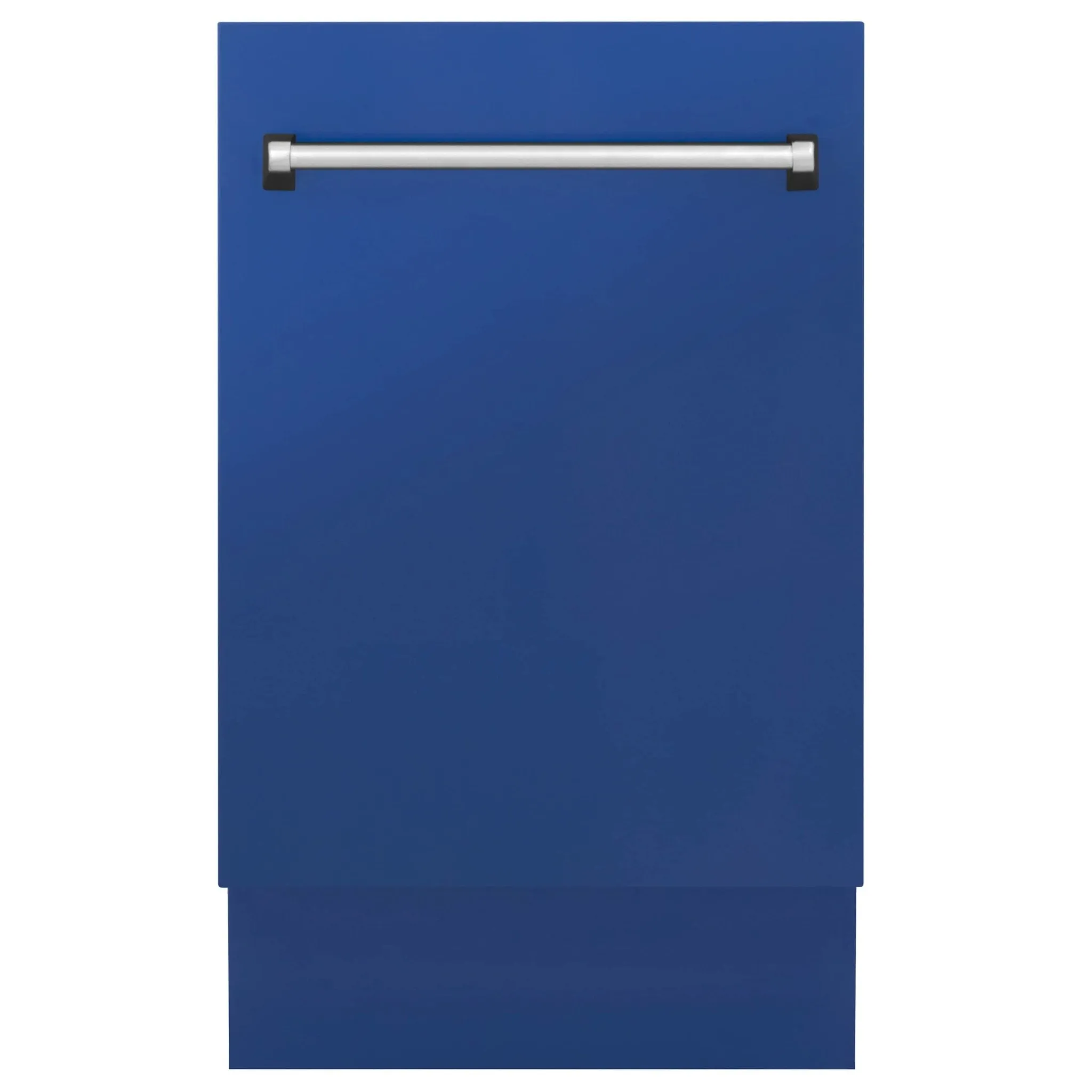 ZLINE 18-Inch Tallac Series 3rd Rack Top Control Dishwasher in Blue Matte with Stainless Steel Tub, 51dBa (DWV-BM-18)