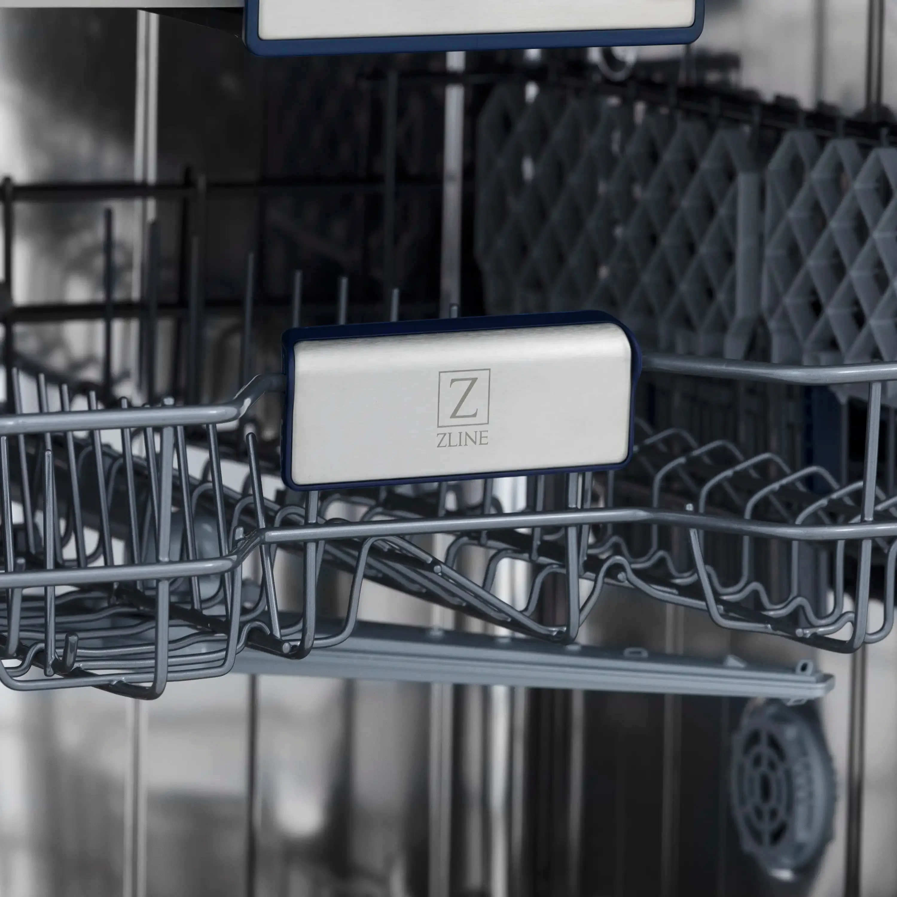 ZLINE 18-Inch Tallac Series 3rd Rack Top Control Dishwasher in Copper with Stainless Steel Tub, 51dBa (DWV-C-18)