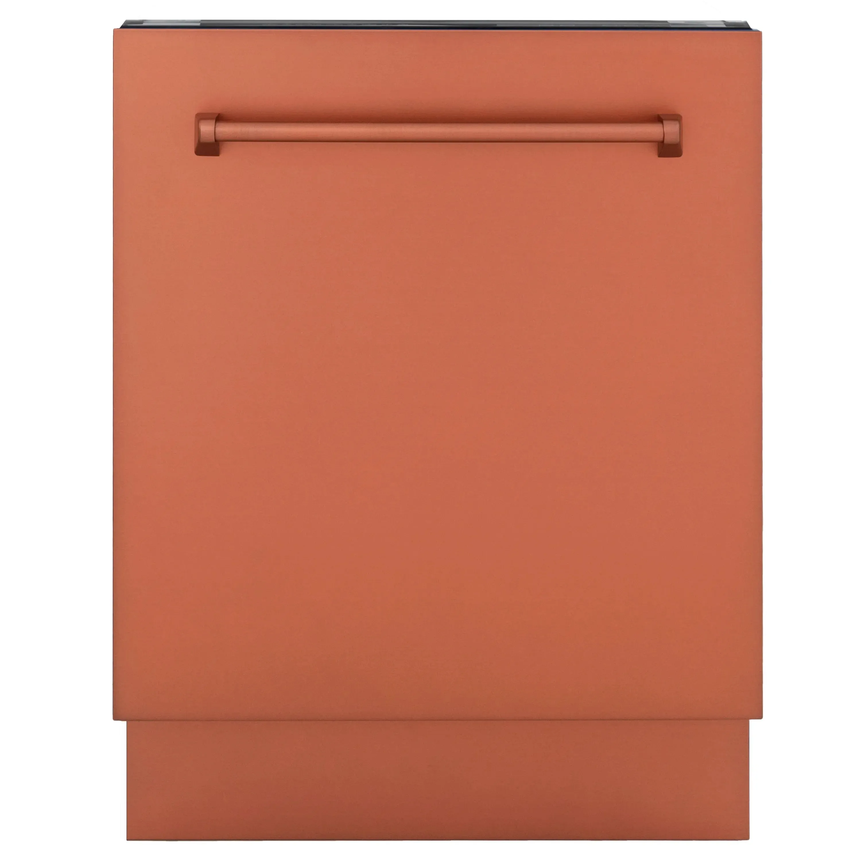 ZLINE 18-Inch Tallac Series 3rd Rack Top Control Dishwasher in Copper with Stainless Steel Tub, 51dBa (DWV-C-18)
