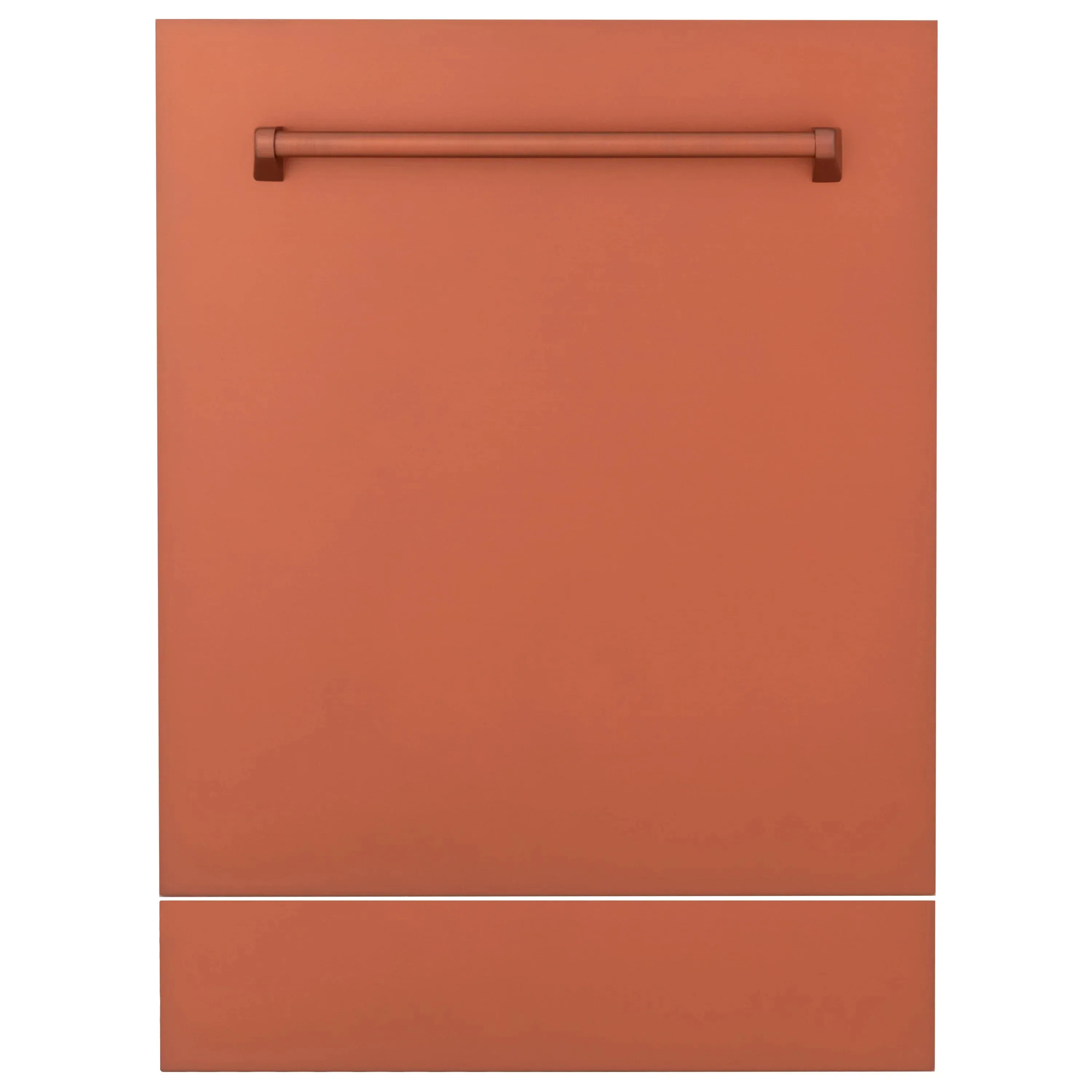 ZLINE 18-Inch Tallac Series 3rd Rack Top Control Dishwasher in Copper with Stainless Steel Tub, 51dBa (DWV-C-18)
