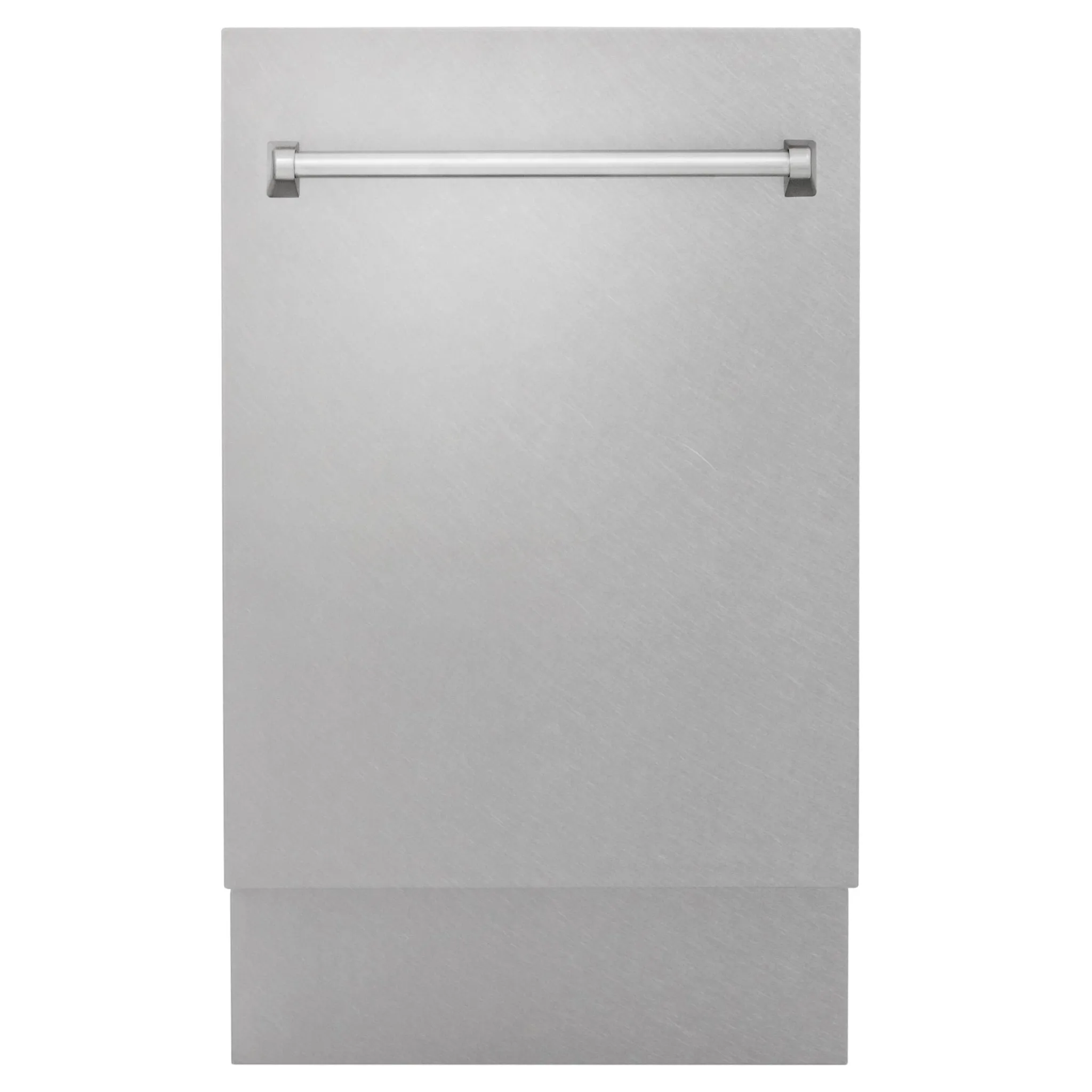 ZLINE 18-Inch Tallac Series 3rd Rack Top Control Dishwasher in DuraSnow with Stainless Steel Tub, 51dBa (DWV-SN-18)