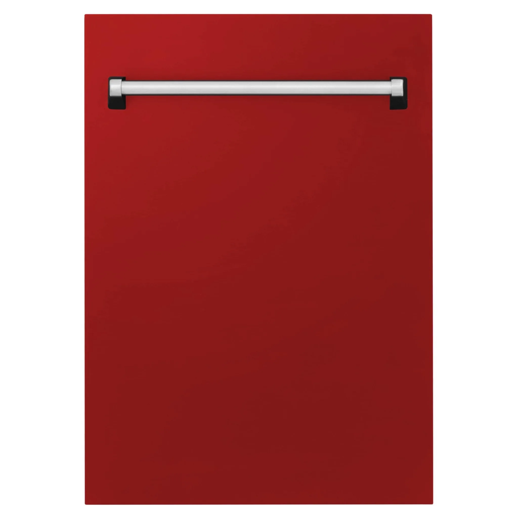 ZLINE 18-Inch Tallac Series 3rd Rack Top Control Dishwasher in Red Gloss with Stainless Steel Tub, 51dBa (DWV-RG-18)