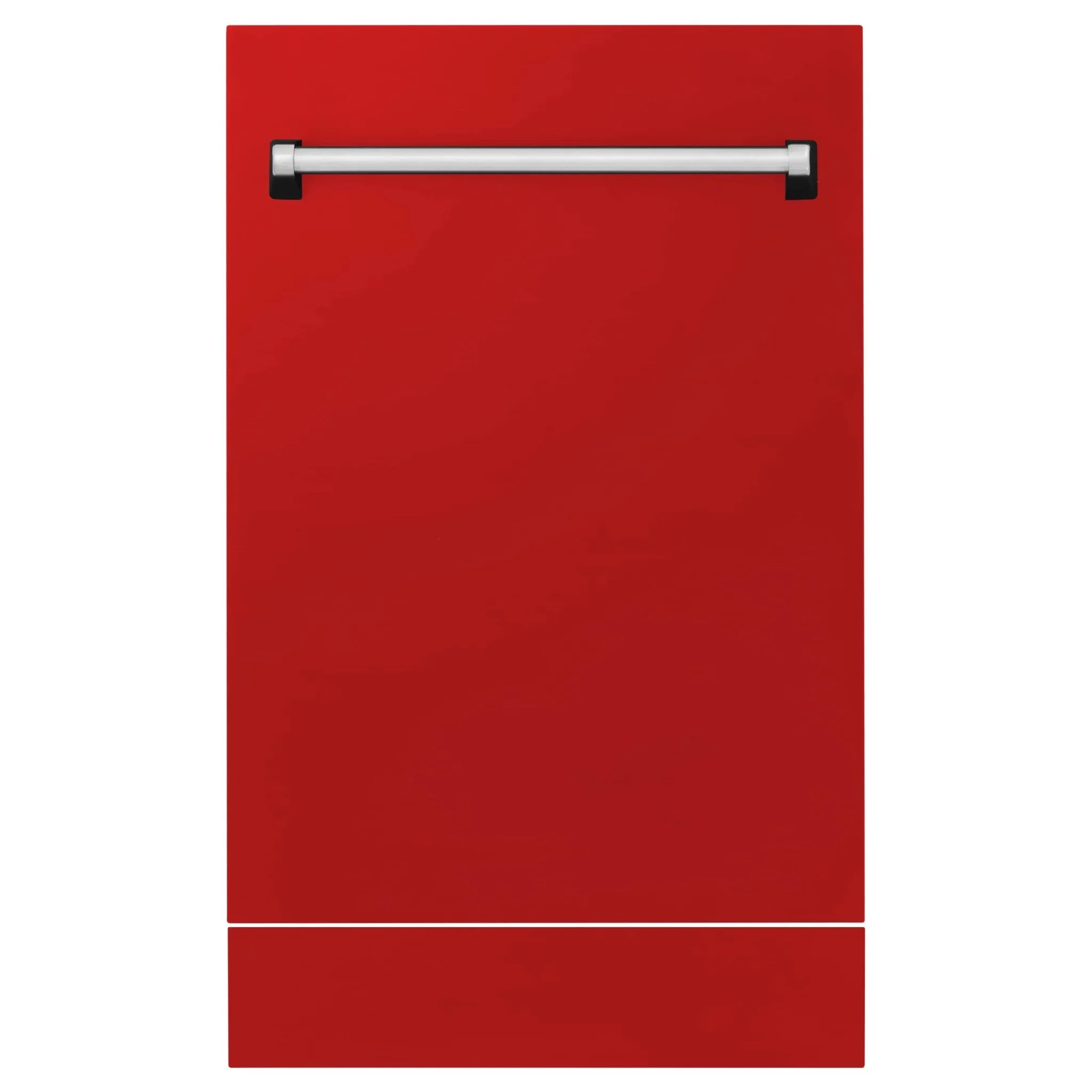 ZLINE 18-Inch Tallac Series 3rd Rack Top Control Dishwasher in Red Matte with Stainless Steel Tub, 51dBa (DWV-RM-18)