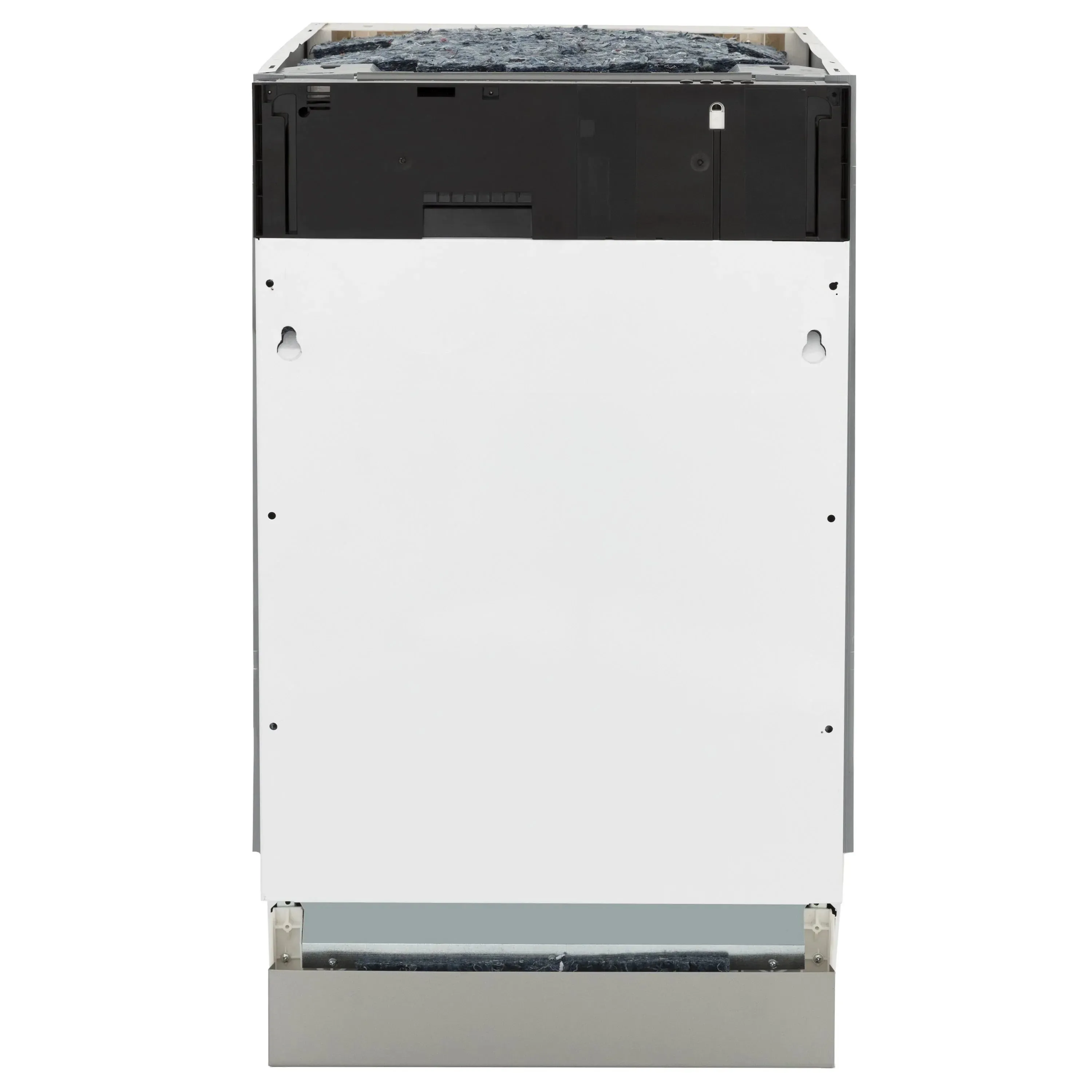 ZLINE 18 Tallac Series 3rd Rack Top Control Dishwasher in Unfinished Wood with Stainless Steel Tub, 51dBa (DWV-UF-18)