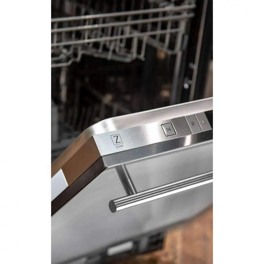 ZLINE 24-Inch Dishwasher in Stainless Steel with Modern Handle (DW-304-24)
