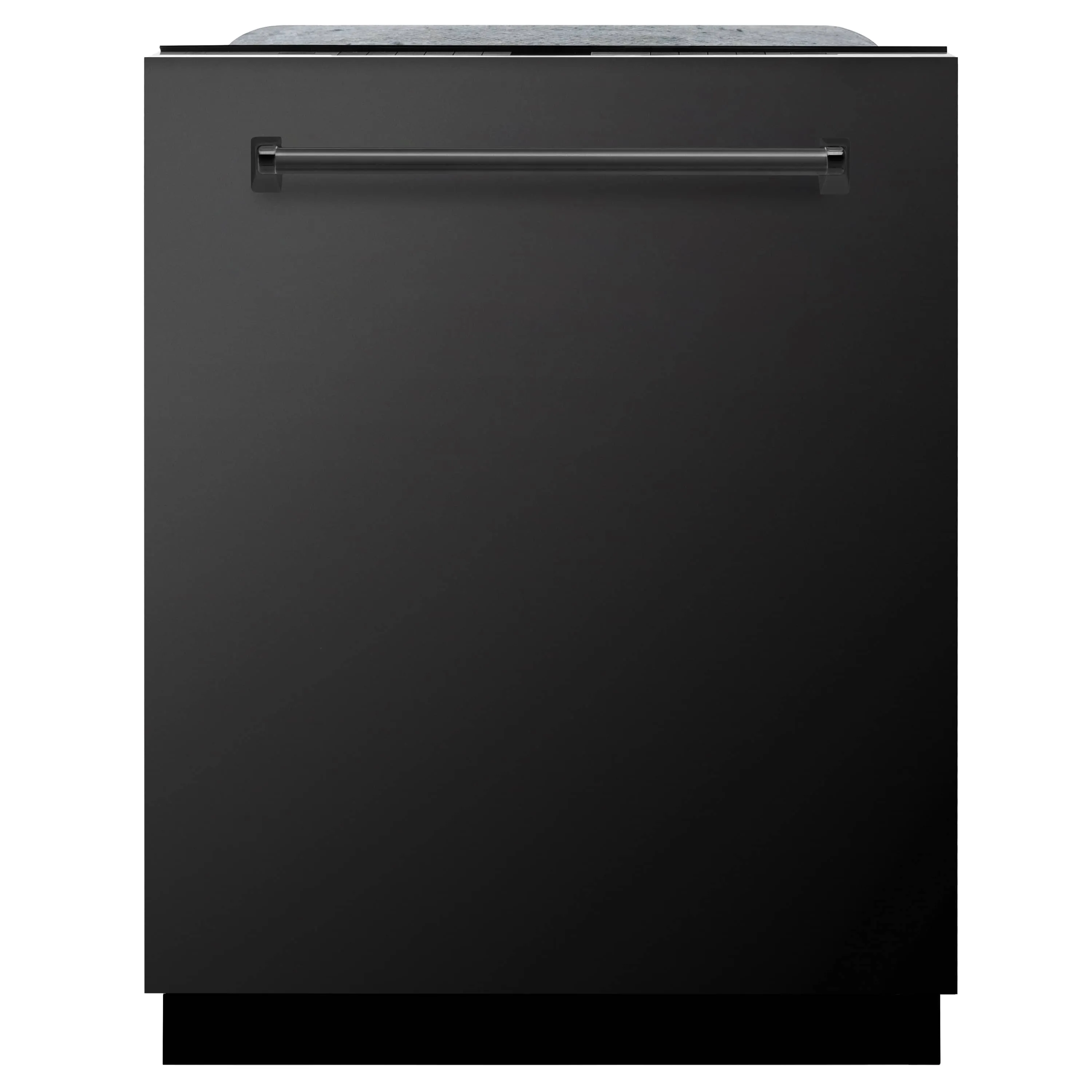 ZLINE 24-Inch Monument Series 3rd Rack Top Touch Control Dishwasher in Black Stainless Steel with Stainless Steel Tub, 45dBa (DWMT-BS-24)