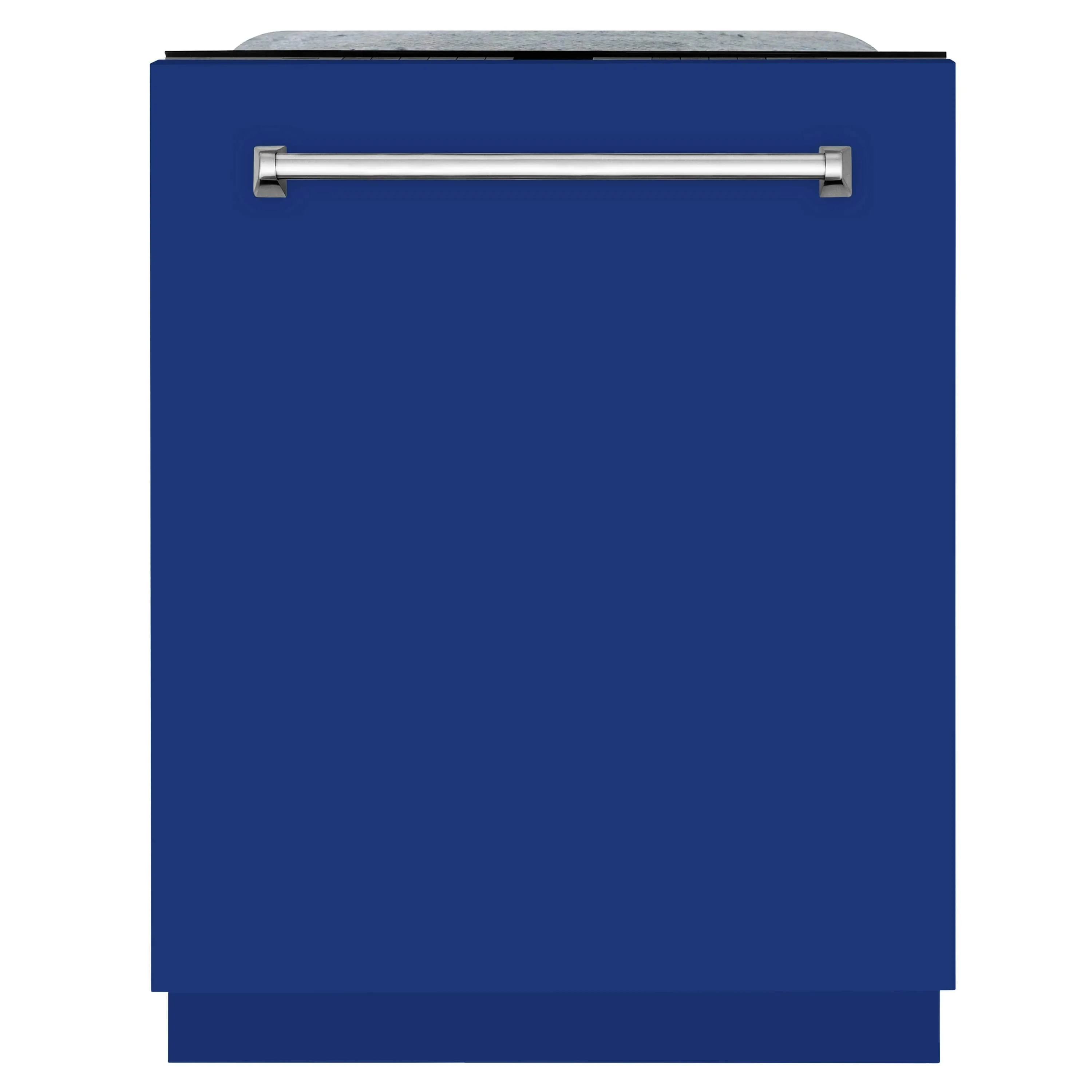 ZLINE 24-Inch Monument Series 3rd Rack Top Touch Control Dishwasher in Blue Gloss with Stainless Steel Tub, 45dBa (DWMT-BG-24)