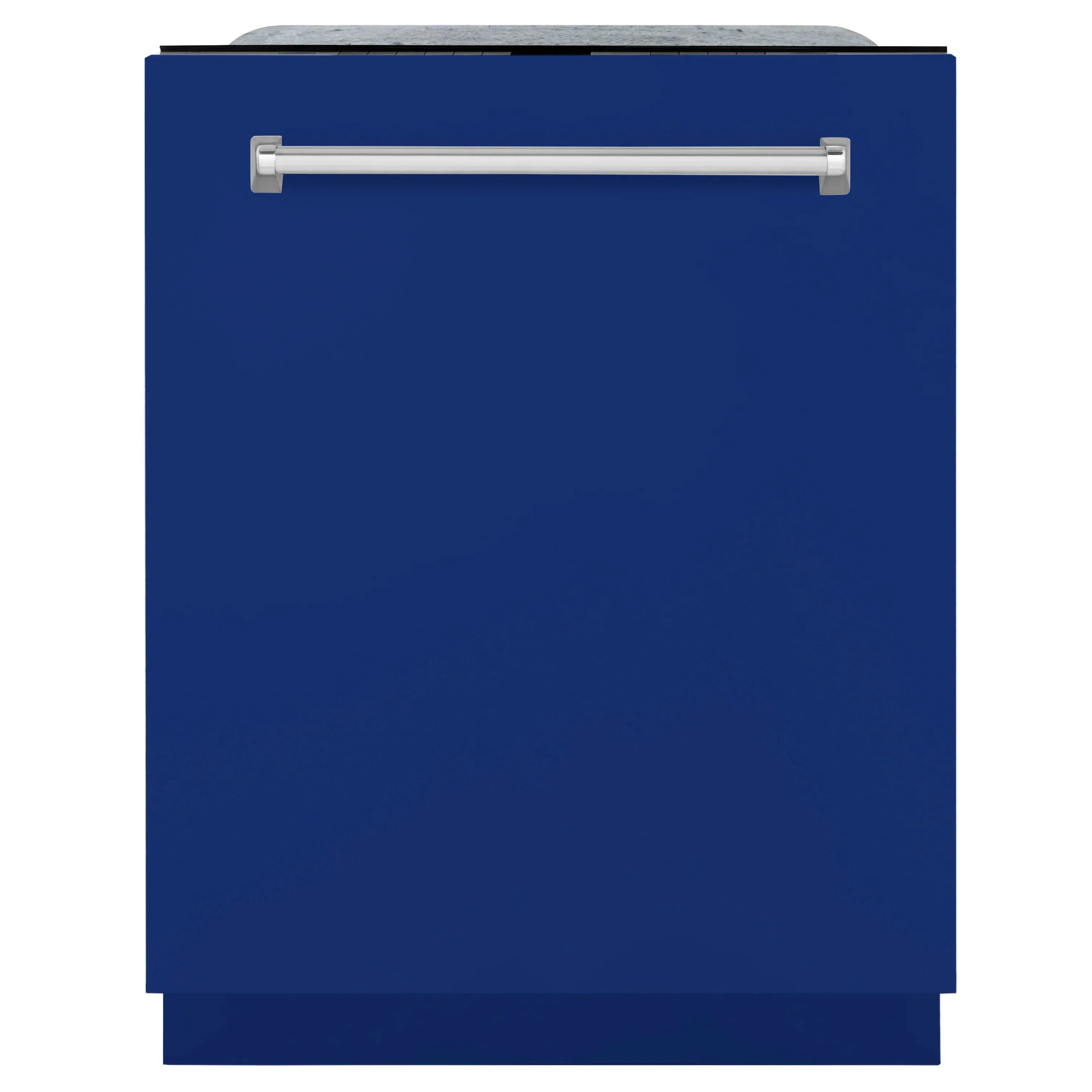ZLINE 24-Inch Monument Series 3rd Rack Top Touch Control Dishwasher in Blue Matte with Stainless Steel Tub, 45dBa (DWMT-BM-24)