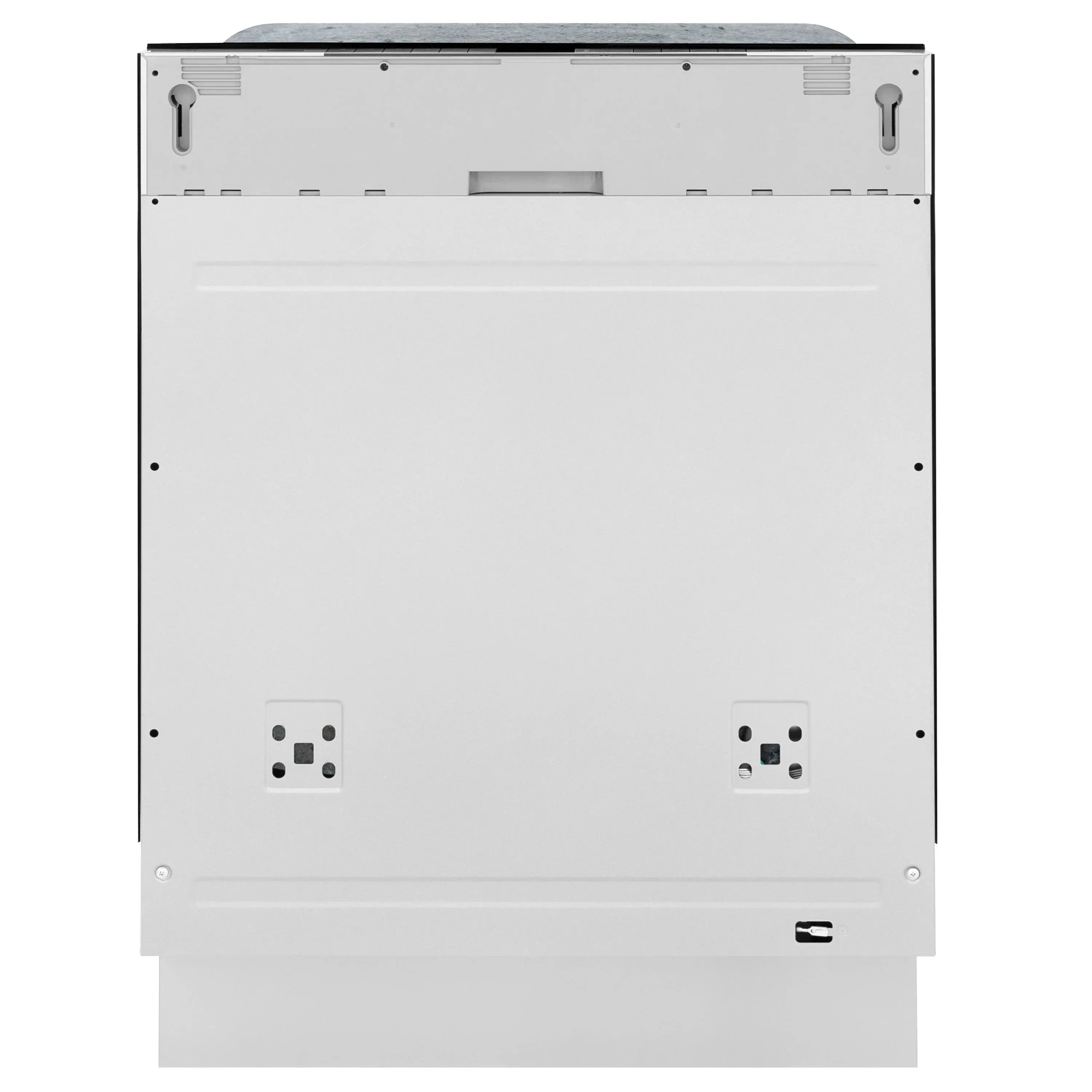 ZLINE 24-Inch Monument Series 3rd Rack Top Touch Control Dishwasher in Custom Panel Ready with Stainless Steel Tub, 45dBa (DWMT-24)