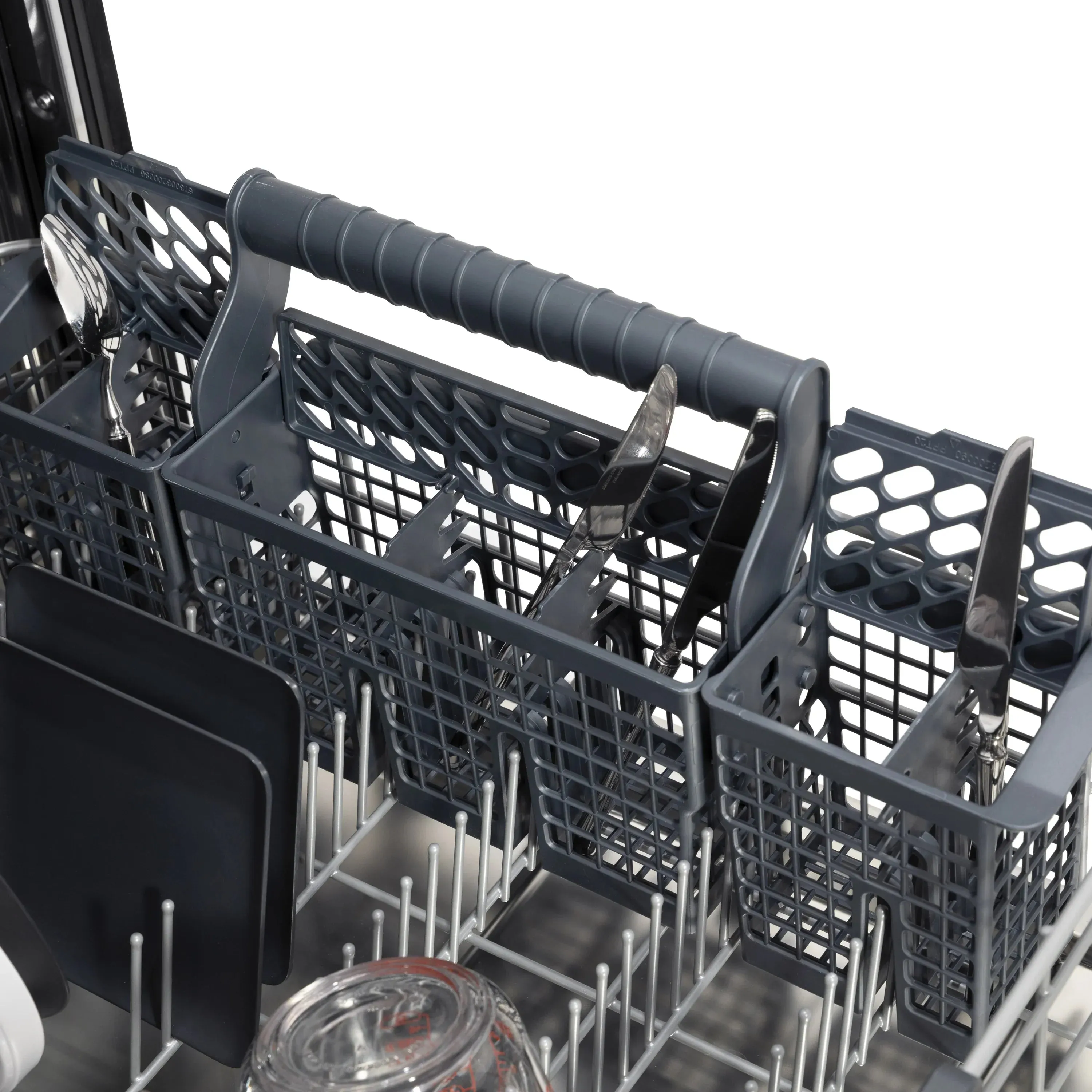 ZLINE 24-Inch Monument Series 3rd Rack Top Touch Control Dishwasher in Red Gloss with Stainless Steel Tub, 45dBa (DWMT-RG-24)