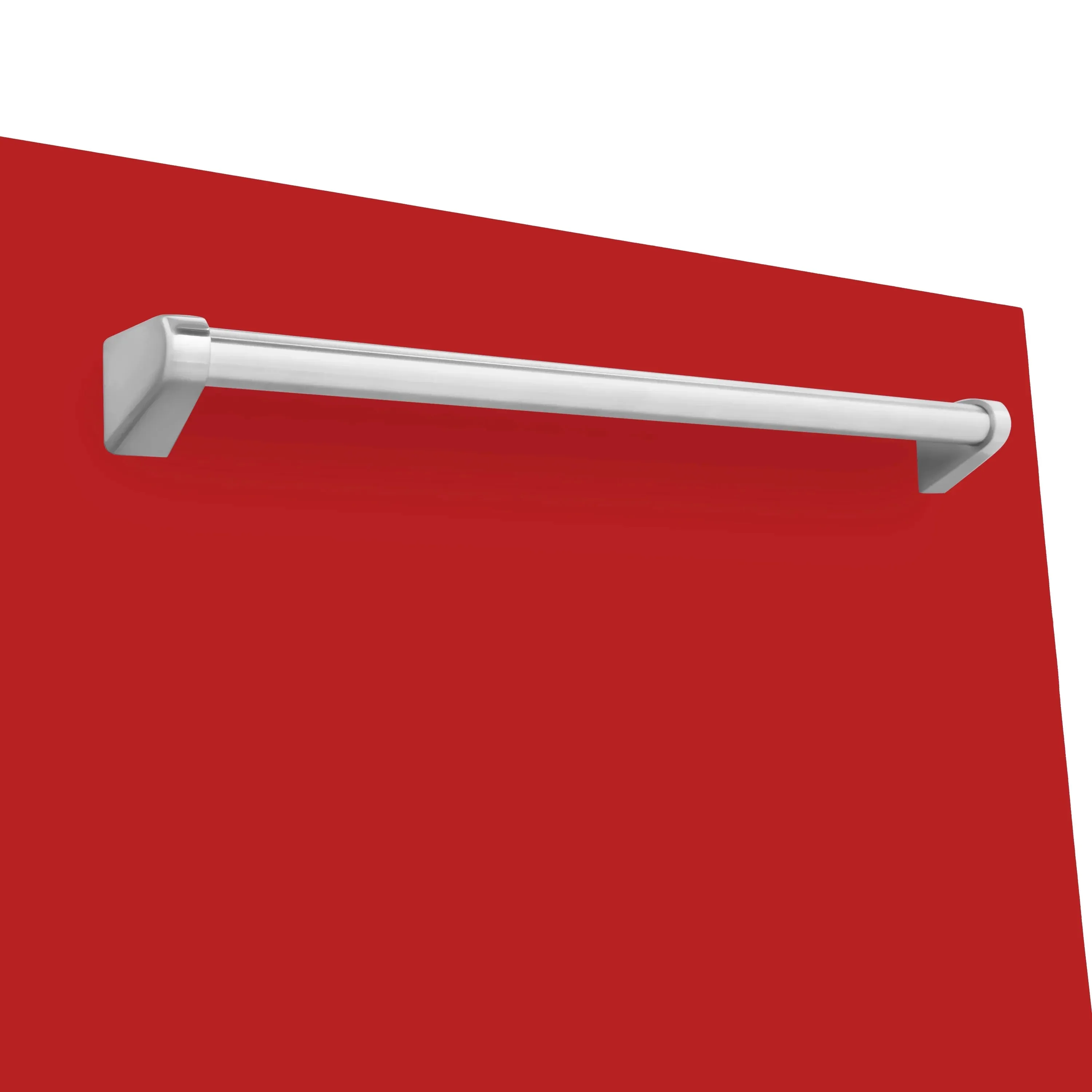 ZLINE 24-Inch Monument Series 3rd Rack Top Touch Control Dishwasher in Red Matte with Stainless Steel Tub, 45dBa (DWMT-RM-24)