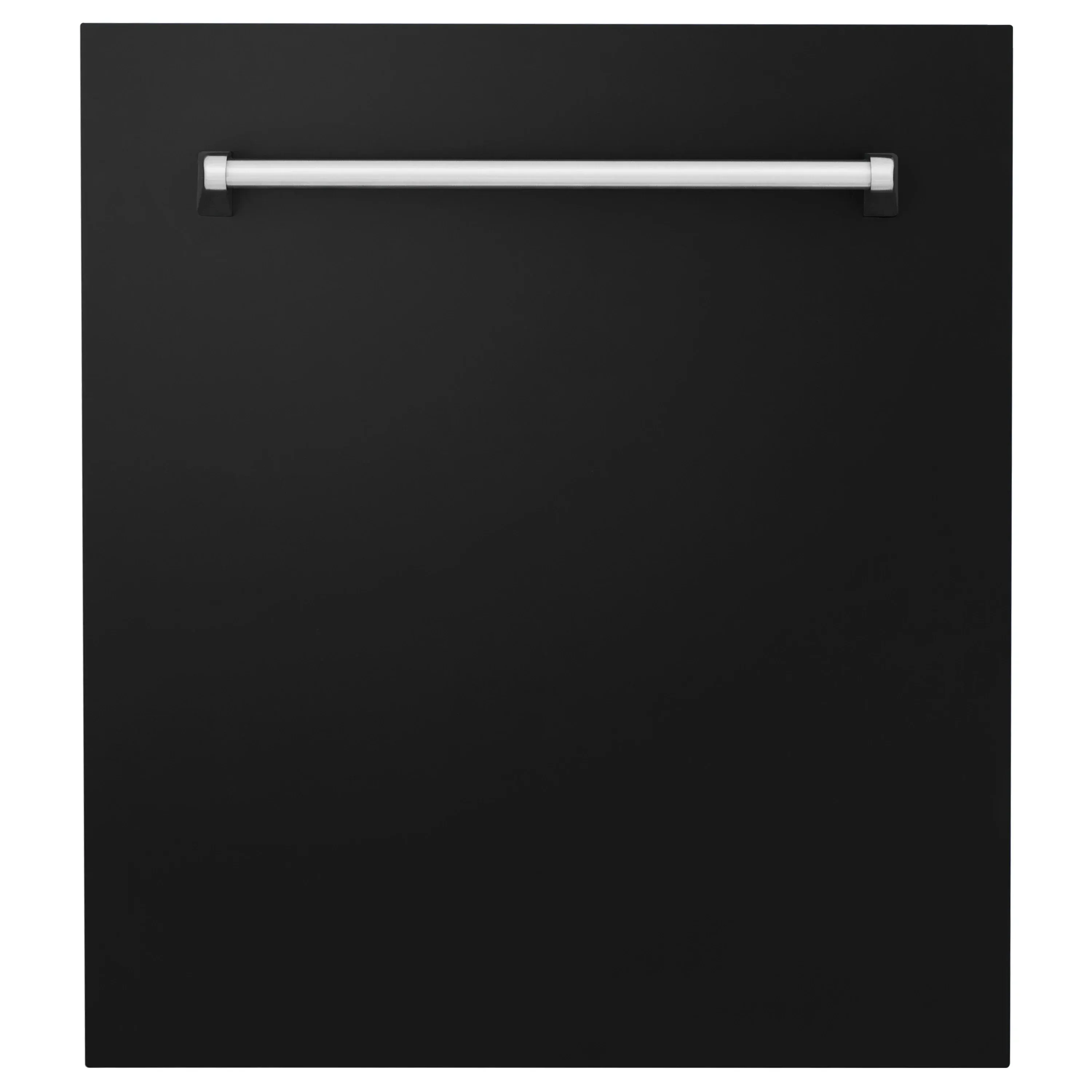 ZLINE 24-Inch Tallac Series 3rd Rack Dishwasher in Black Matte with Stainless Steel Tub, 51dBa (DWV-BLM-24)