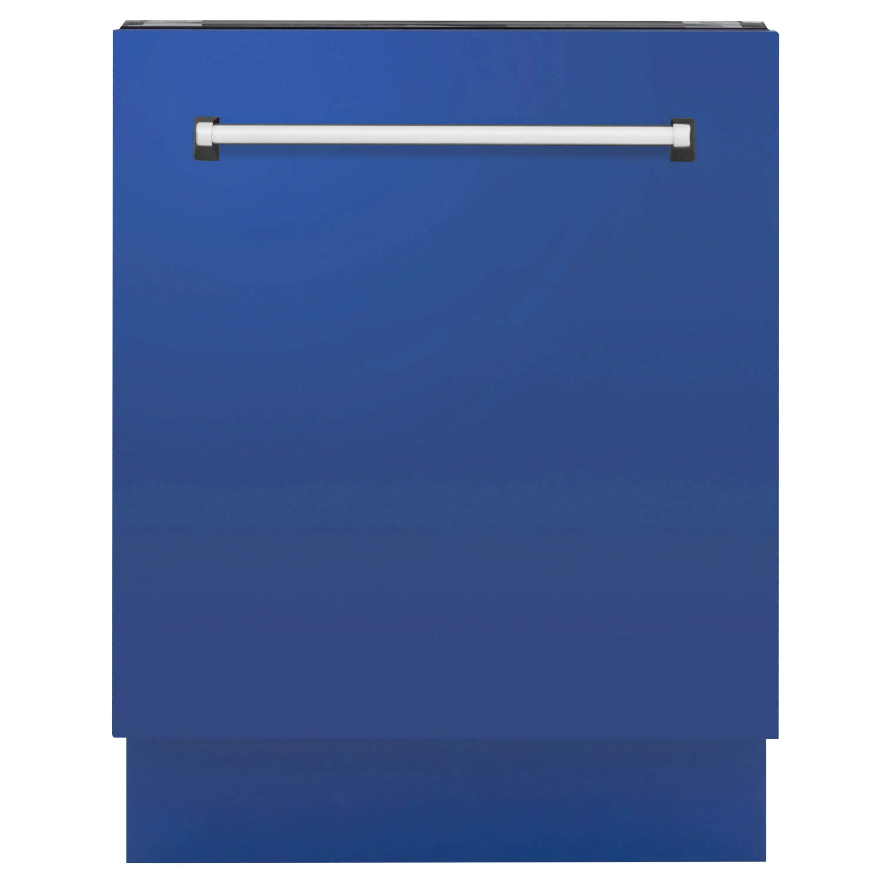 ZLINE 24-Inch Tallac Series 3rd Rack Dishwasher in Blue Matte with Stainless Steel Tub, 51dBa (DWV-BM-24)