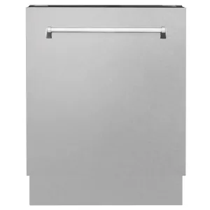 ZLINE 24-Inch Tallac Series 3rd Rack Dishwasher in DuraSnow with Stainless Steel Tub, 51dBa (DWV-SN-24)