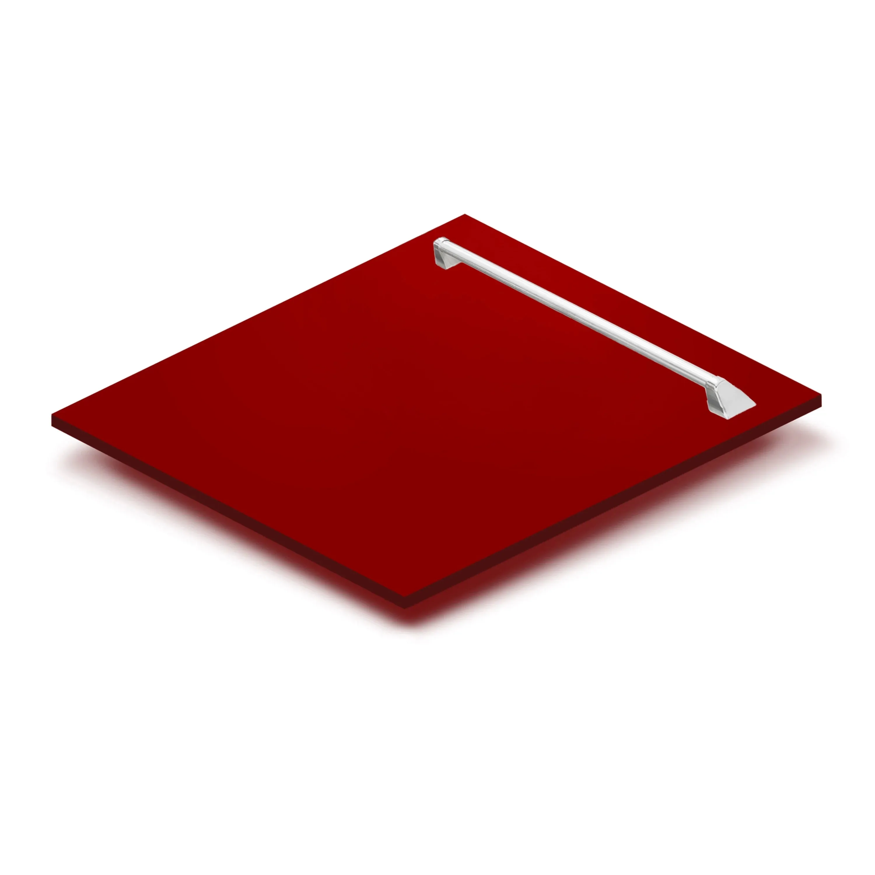 ZLINE 24-Inch Tallac Series 3rd Rack Dishwasher in Red Gloss with Stainless Steel Tub, 51dBa (DWV-RG-24)