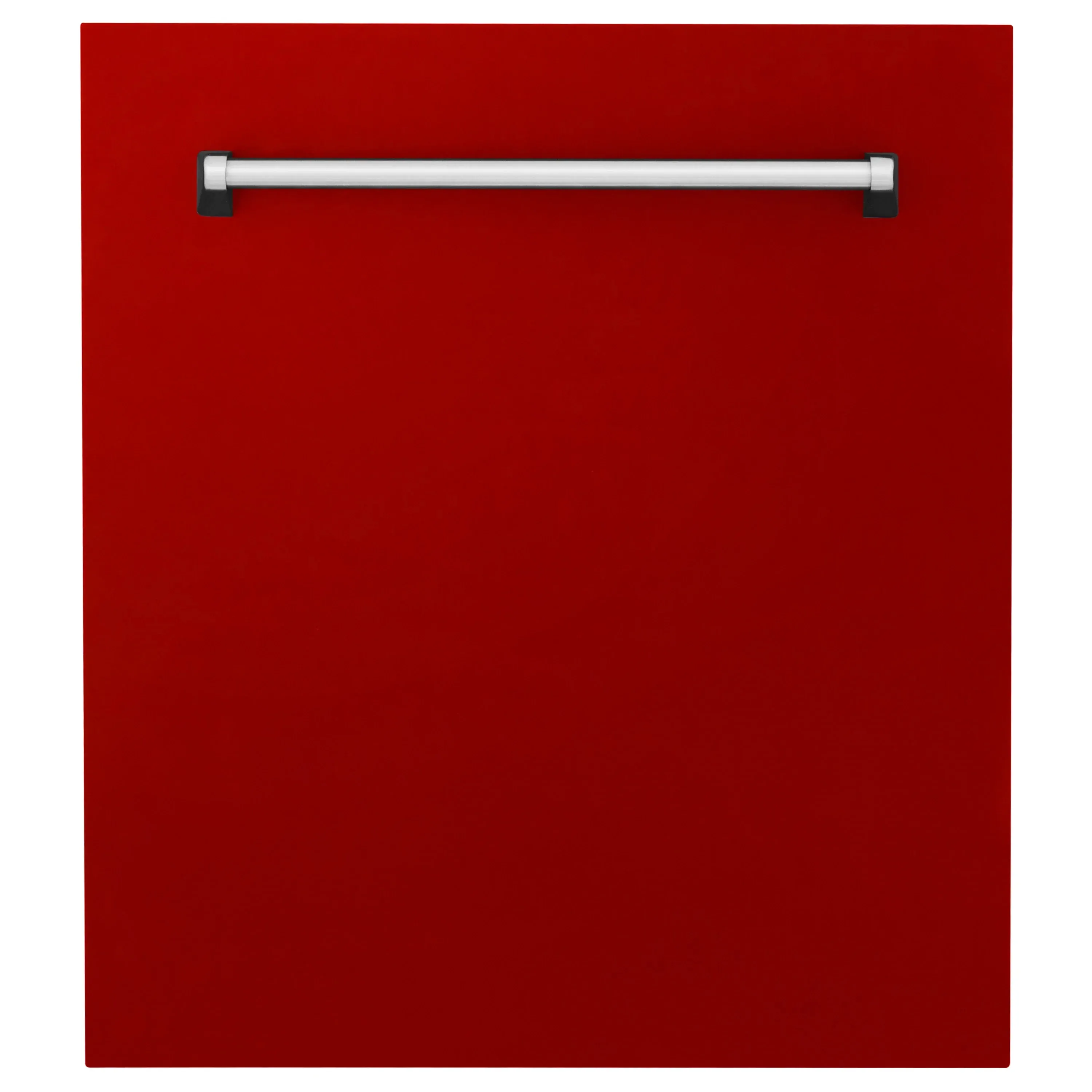 ZLINE 24-Inch Tallac Series 3rd Rack Dishwasher in Red Gloss with Stainless Steel Tub, 51dBa (DWV-RG-24)