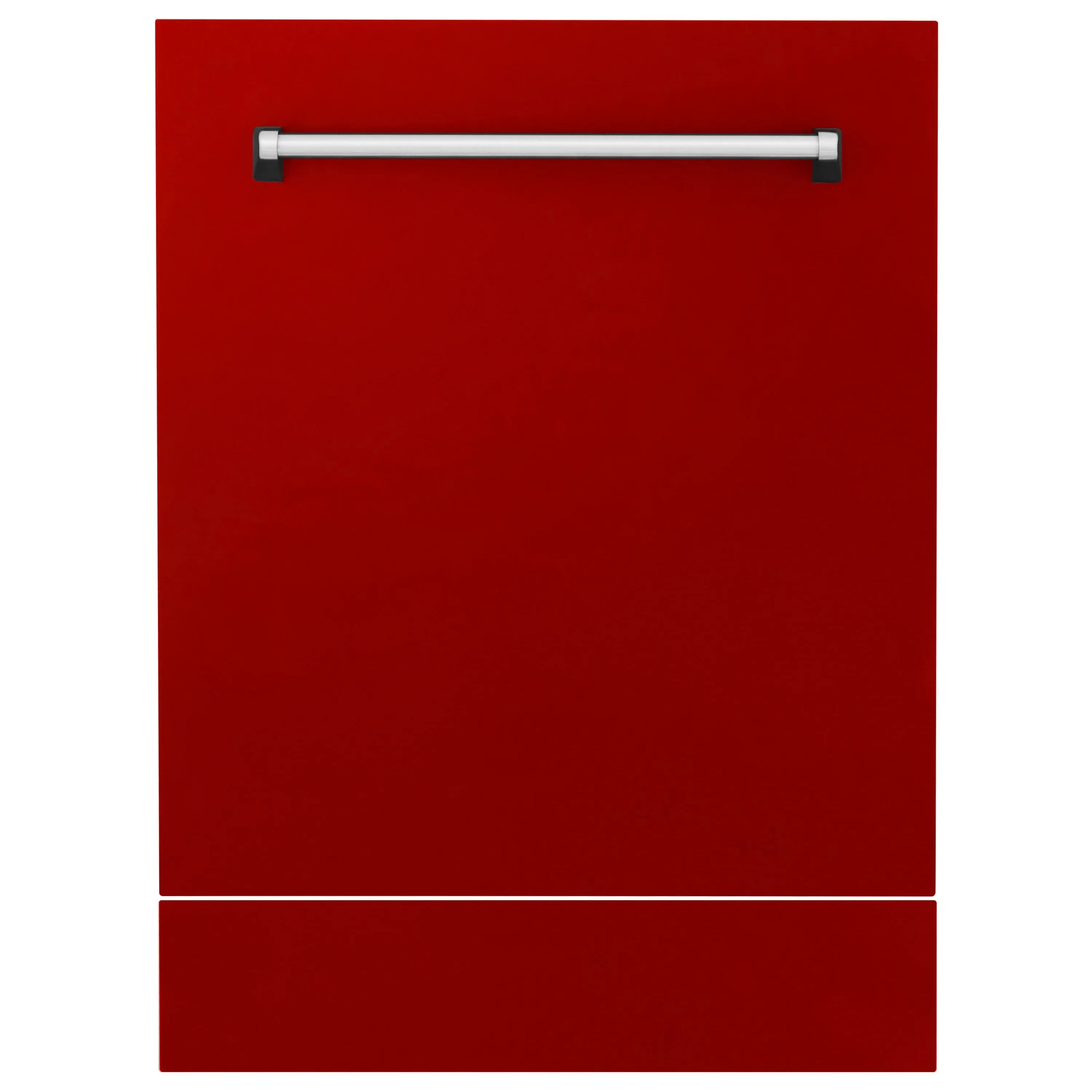 ZLINE 24-Inch Tallac Series 3rd Rack Dishwasher in Red Gloss with Stainless Steel Tub, 51dBa (DWV-RG-24)