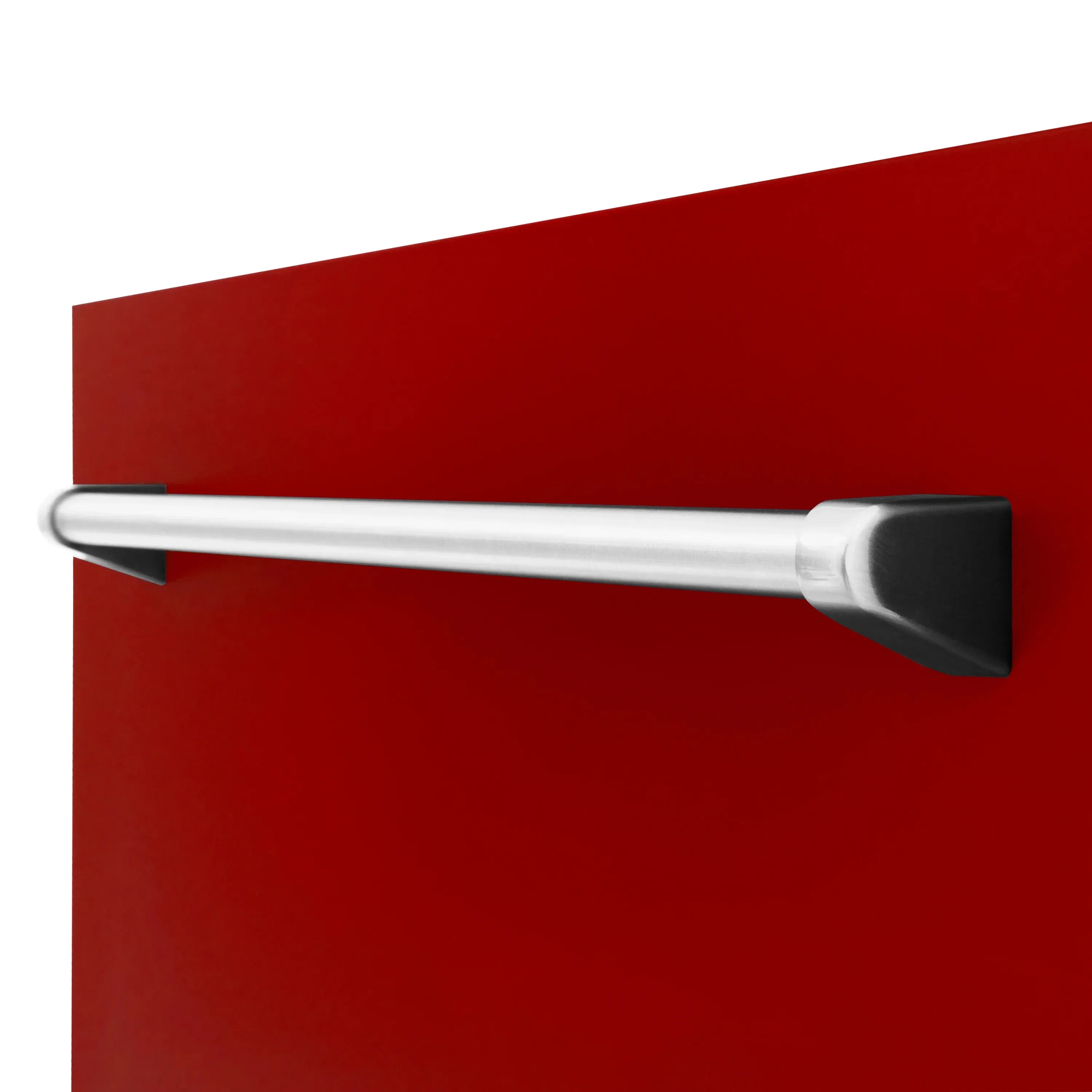 ZLINE 24-Inch Tallac Series 3rd Rack Dishwasher in Red Gloss with Stainless Steel Tub, 51dBa (DWV-RG-24)