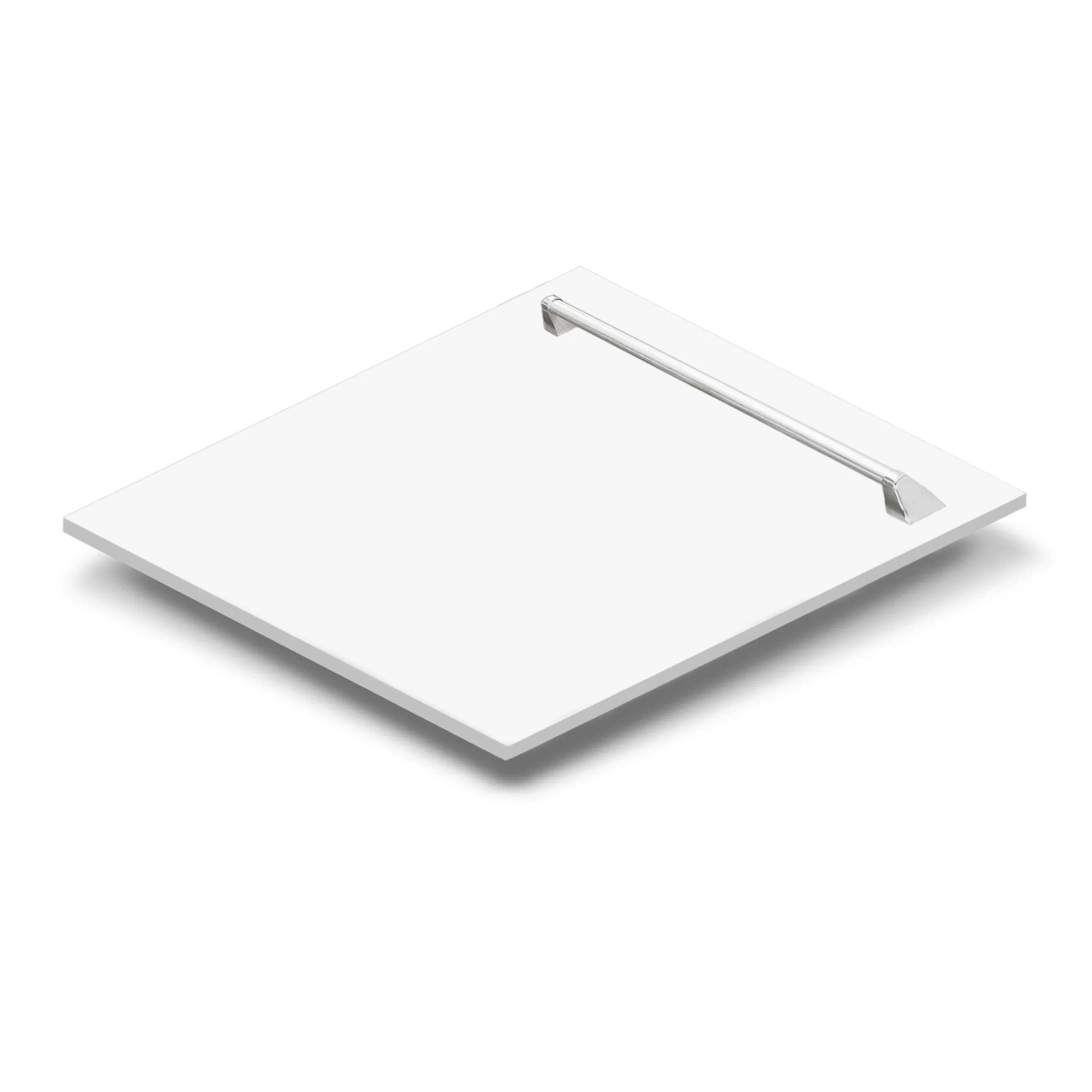 ZLINE 24-Inch Tallac Series 3rd Rack Dishwasher in White Matte with Stainless Steel Tub, 51dBa (DWV-WM-24)