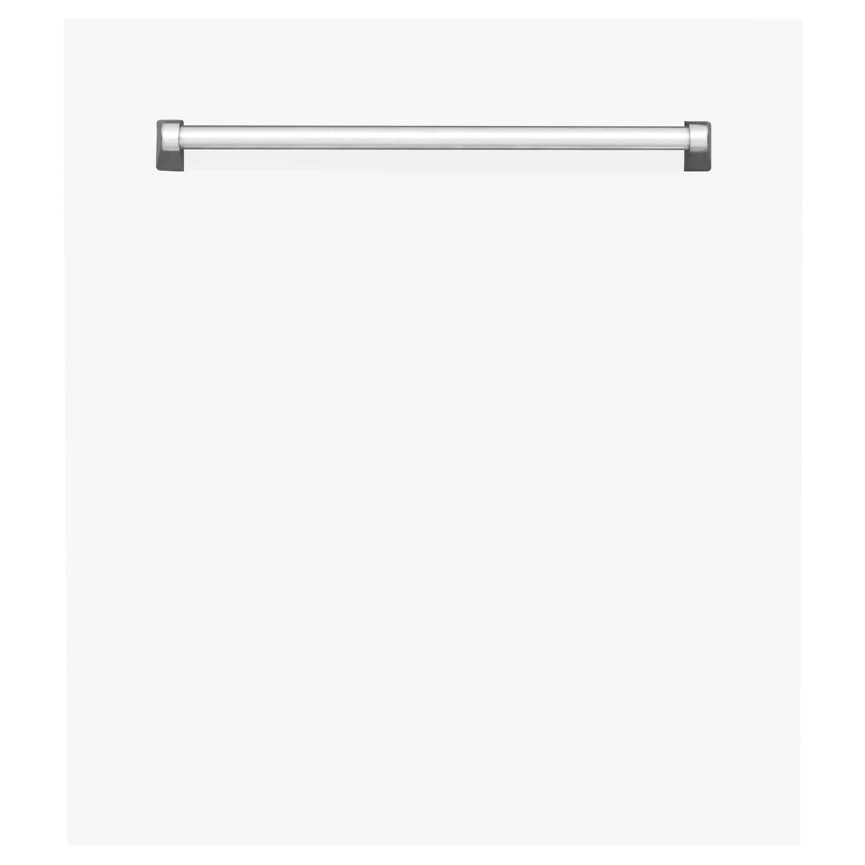ZLINE 24-Inch Tallac Series 3rd Rack Dishwasher in White Matte with Stainless Steel Tub, 51dBa (DWV-WM-24)