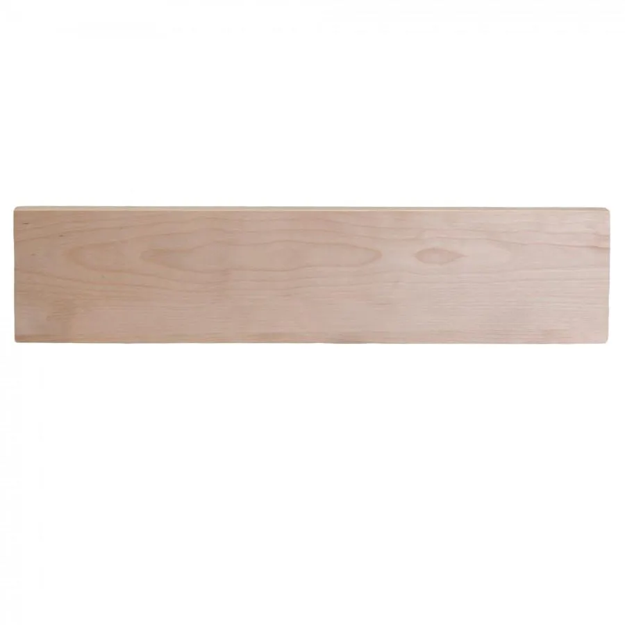 ZLINE 24-Inch Top Control Dishwasher in Unfinished Wood with Traditional Style Handle (DW-UF-H-24)